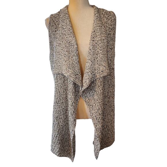 Jones New York Jackets & Blazers - Jones New York Women's Knit Ribbed Metallic Thread Sweater Vest Size Small